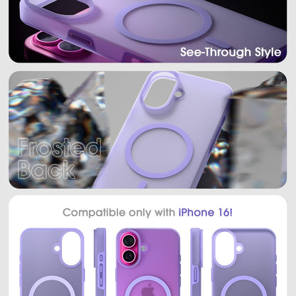 Pikkme light purple mobile back cover for iPhone 16 – photo 3
