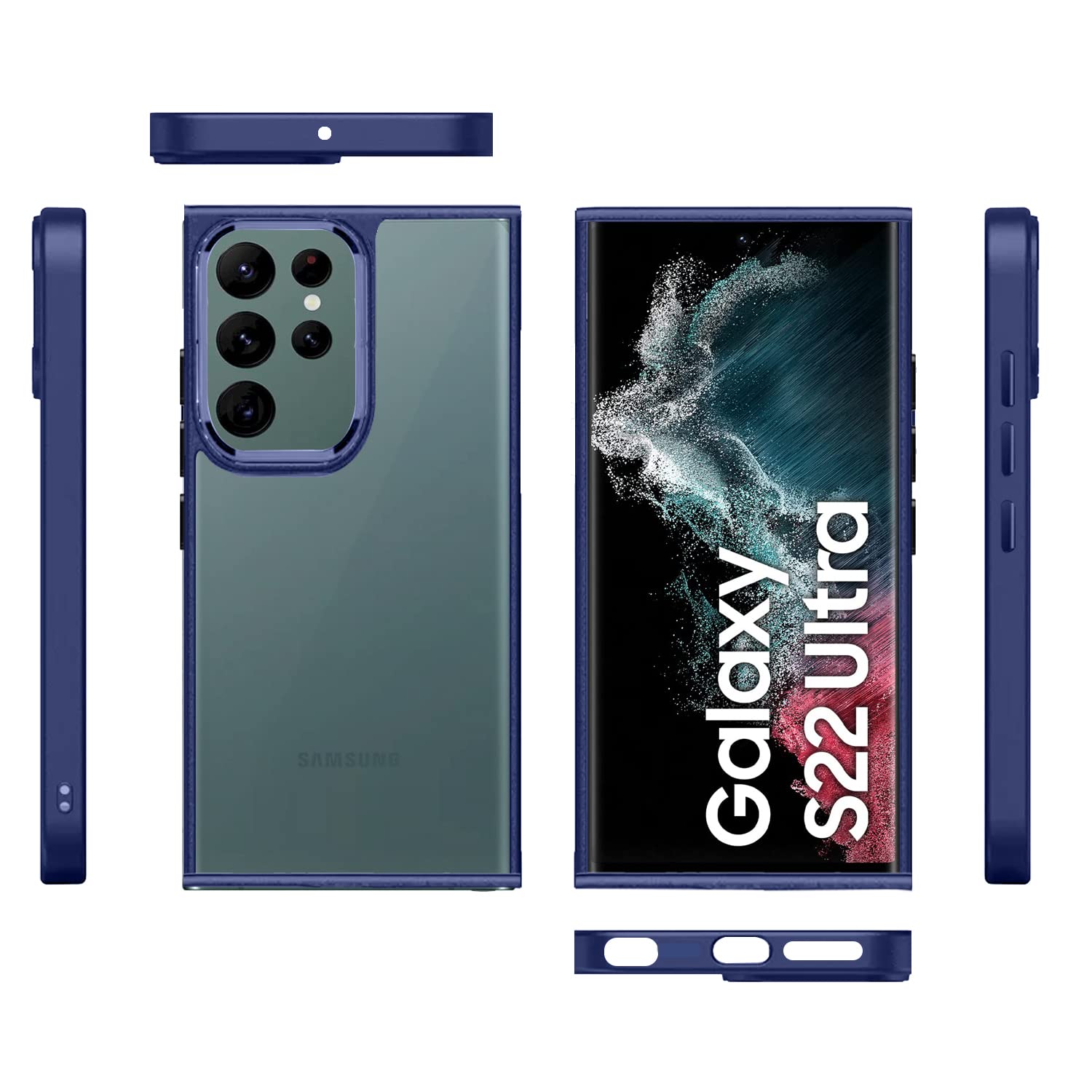 Indigo Chrome mobile back cover for Samsung S22 Ultra – Pikkme – photo 3