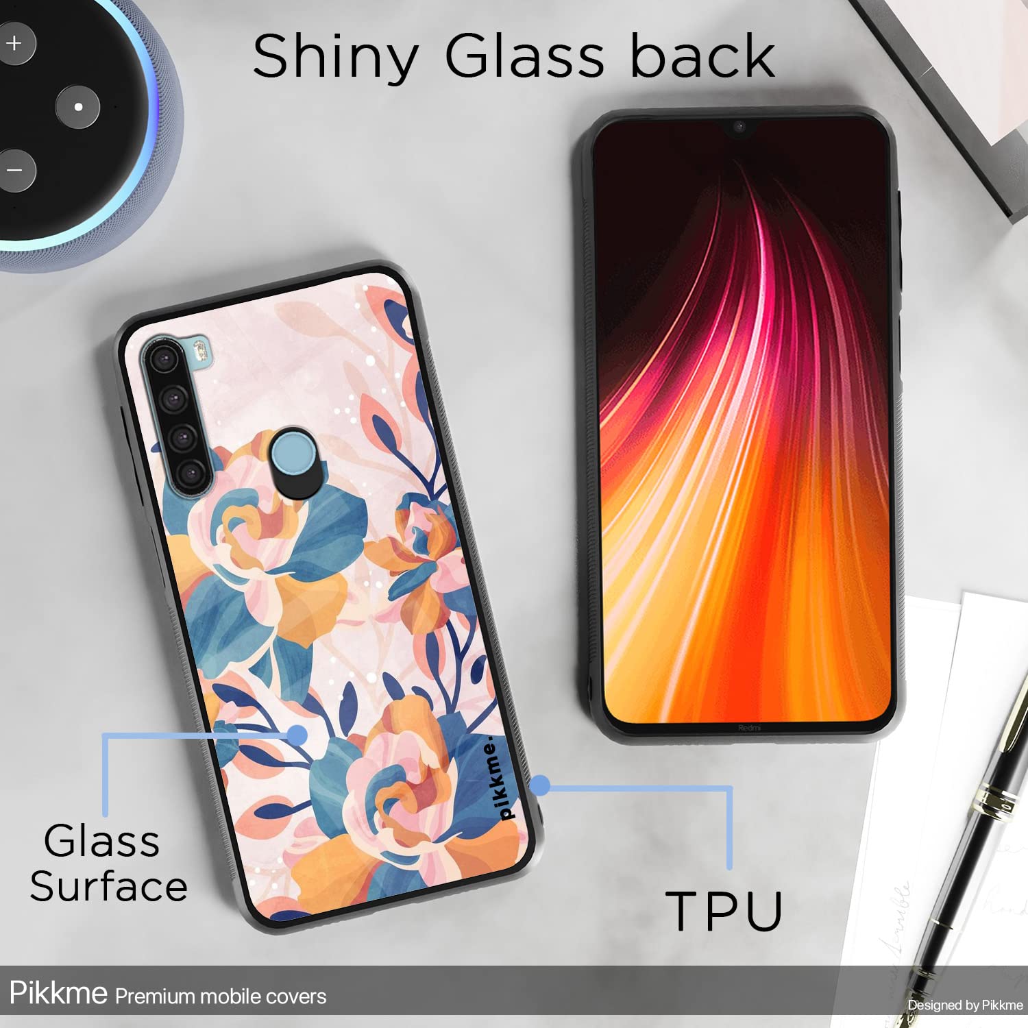 Flower Back cover for Redmi Note 8 – Pikkme – photo 3