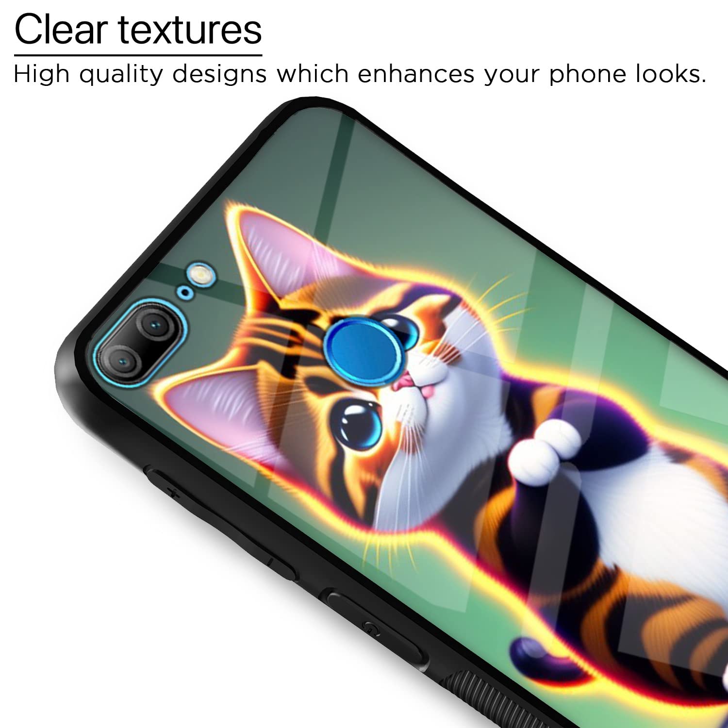 Honor 9 Lite Cat mobile cover by Pikkme – photo 4