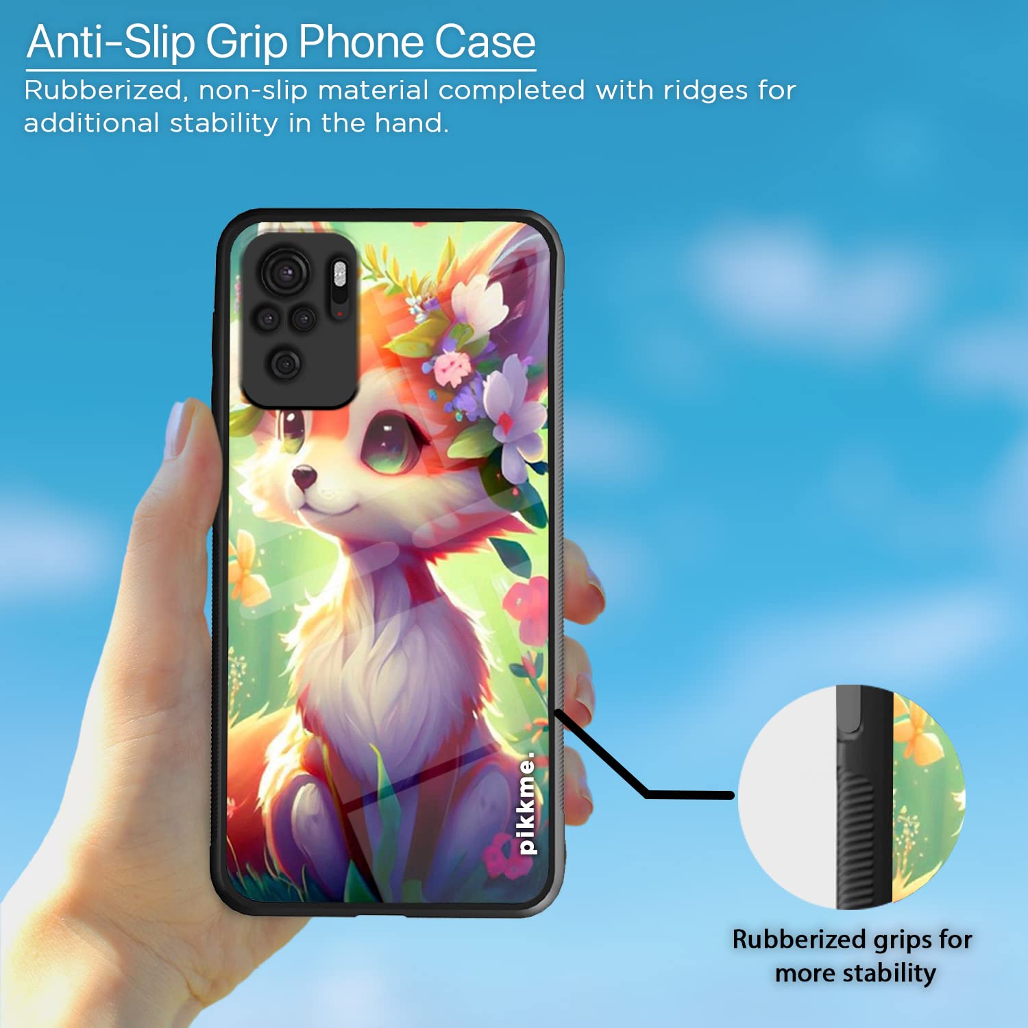 Pikkme Redmi Note 10/Note 10s Hybrid mobile back cover – photo 5