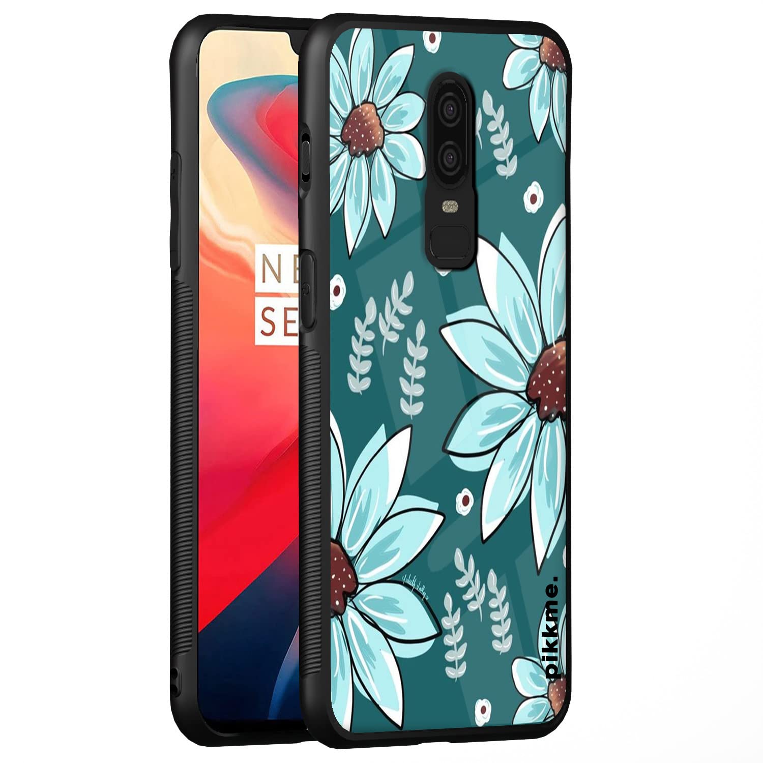 Pikkme OnePlus 6 mobile back cover