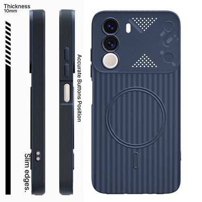 Pikkme Realme C100x MagSafe blue mobile back cover – photo 3