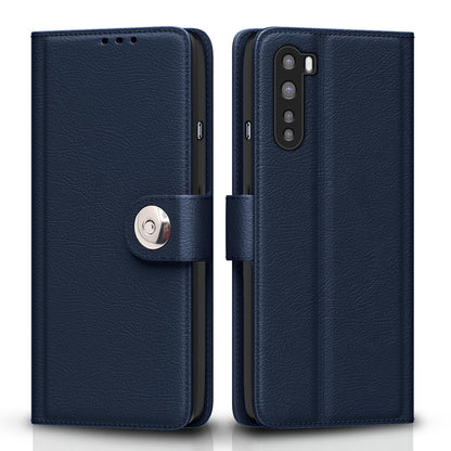 OnePlus Nord (2020) mobile flip cover in blue by Pikkme