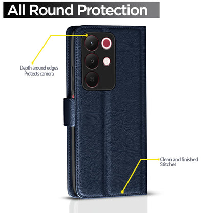 Pikkme Realme Narzo 90X/C85/15X 5G blue mobile flip cover – photo 4
