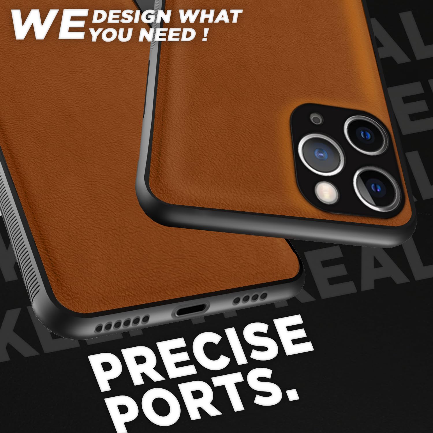 Camel Leather back cover for iPhone 11 Pro – Pikkme – photo 3