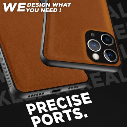 Camel Leather back cover for iPhone 11 Pro – Pikkme – photo 3
