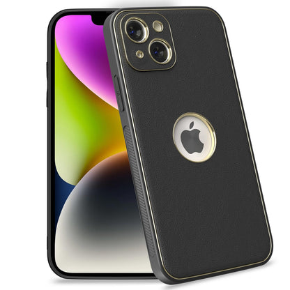 Pikkme black mobile back cover for iPhone 14