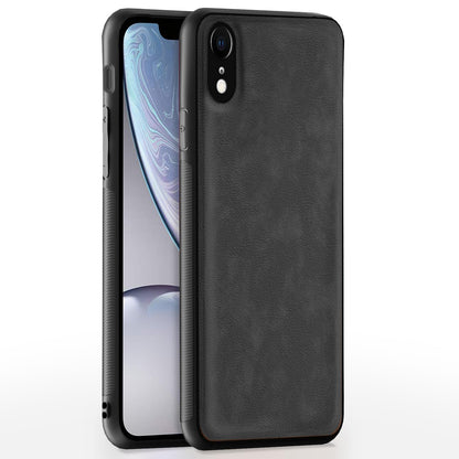 iPhone XR Leather phone cover in grey by Pikkme