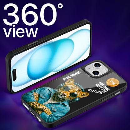 iPhone 15 Plus Leopard Swag mobile cover by Pikkme – photo 4