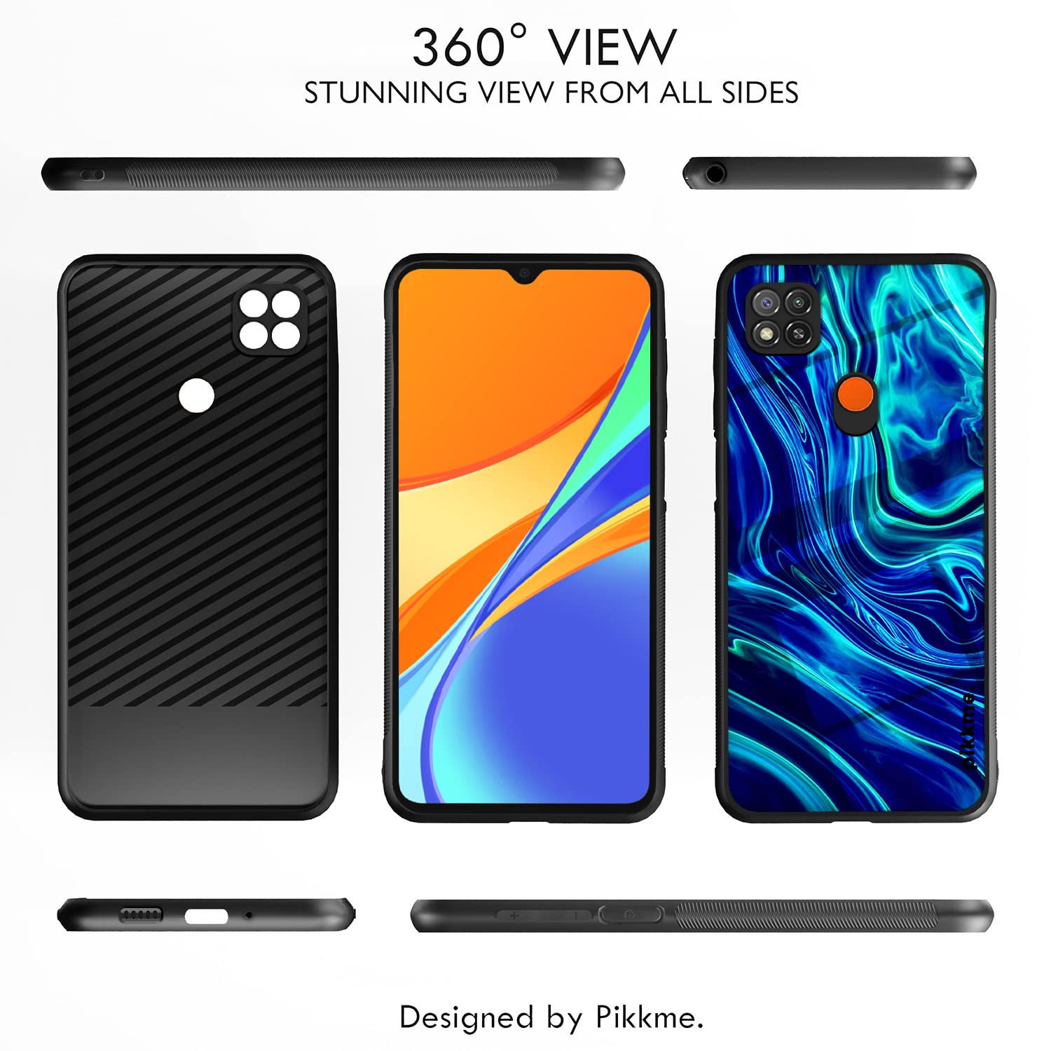 Pikkme Redmi 10A/9, Poco C31 Hybrid mobile back cover – photo 2