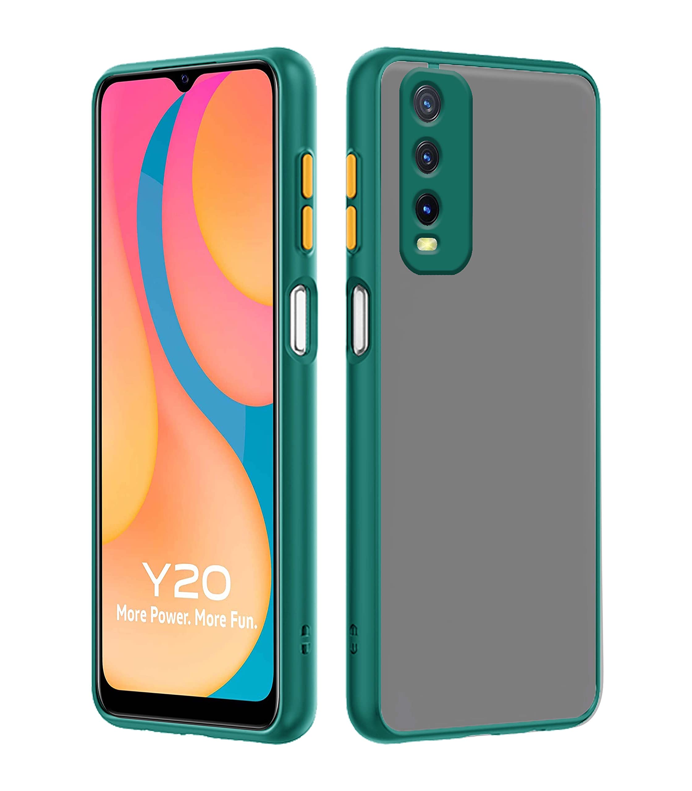 Green mobile cover for Vivo Y20/Y20i – Pikkme