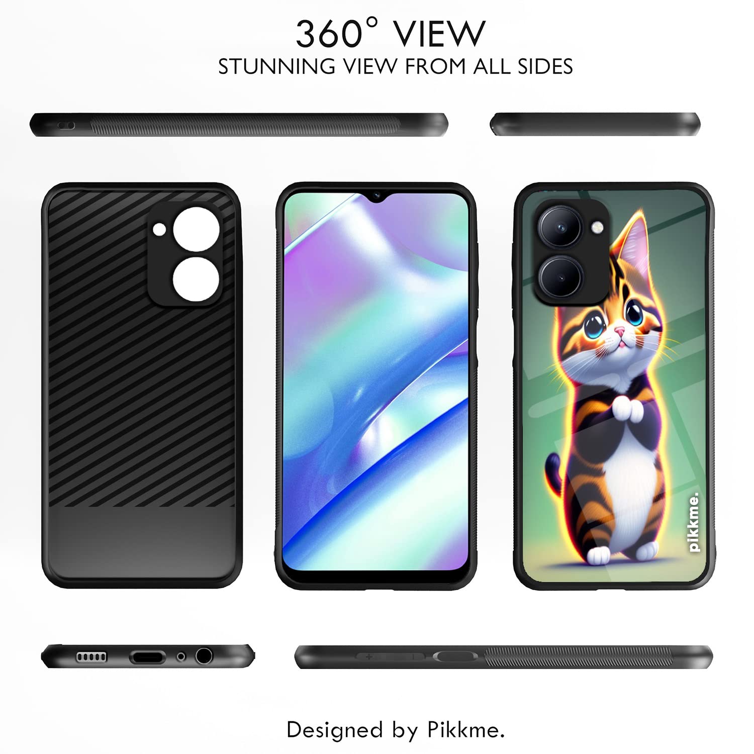 Pikkme Cat phone cover for Realme C33 – photo 2