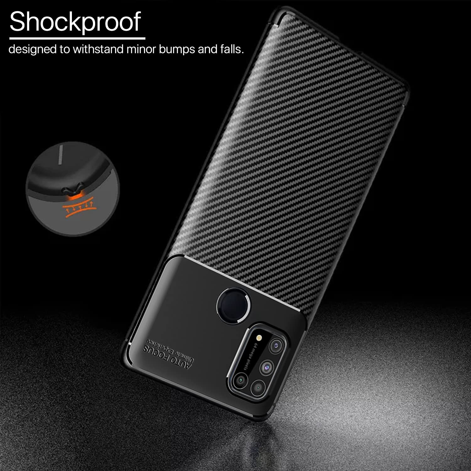 Pikkme Samsung M31/M31 Prime/F41 black phone cover – photo 4