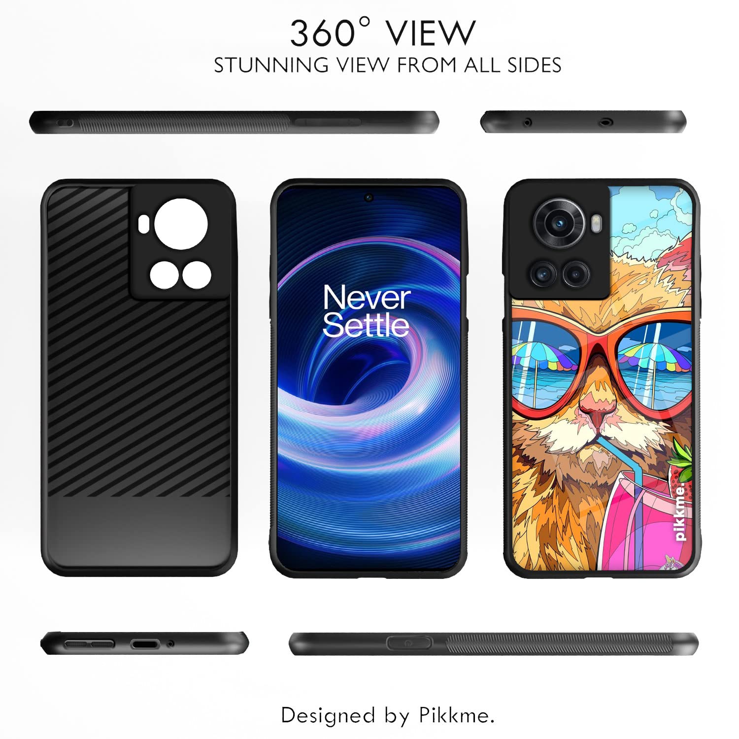 OnePlus 10R Cat back cover by Pikkme – photo 2