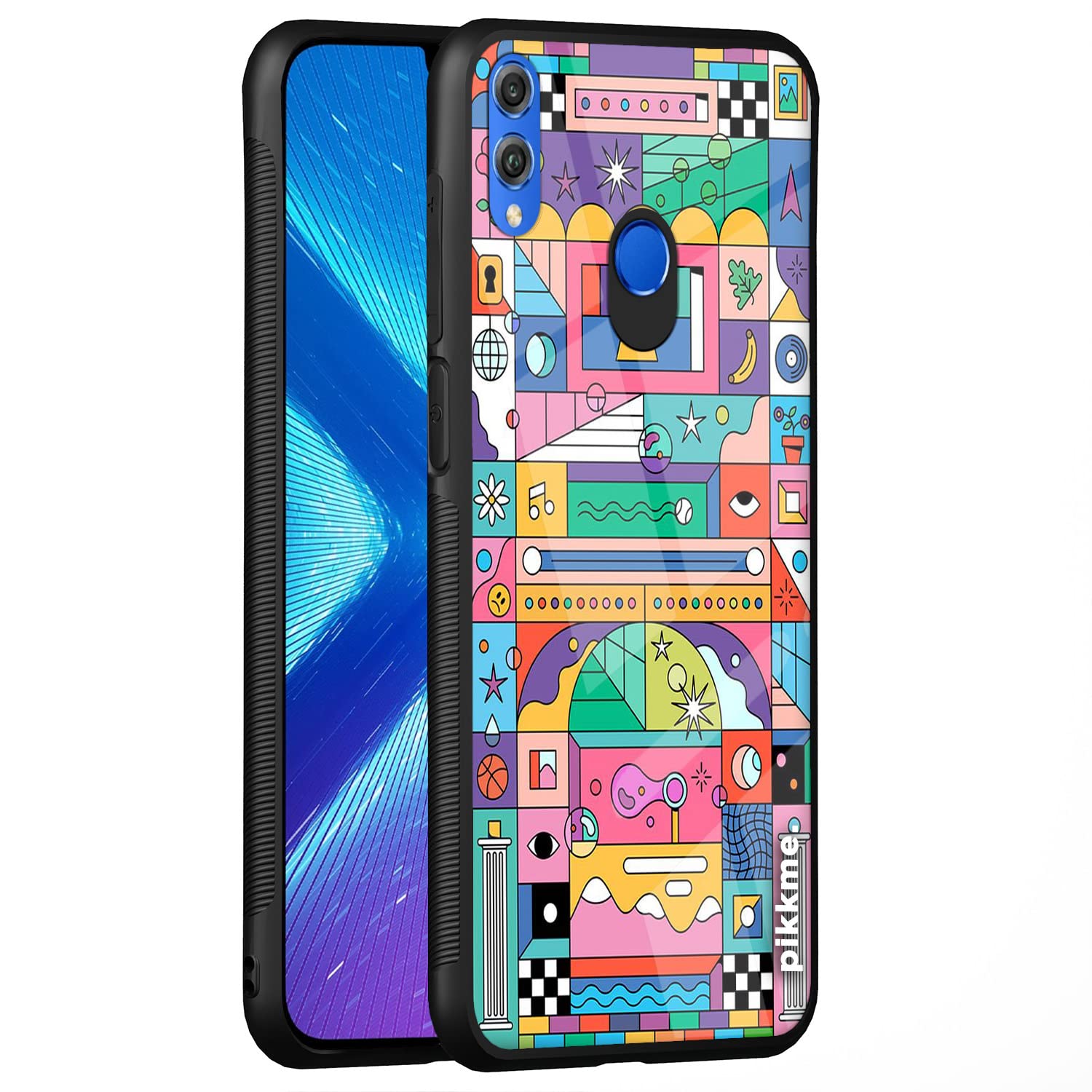 Honor 8X Hybrid mobile back cover by Pikkme
