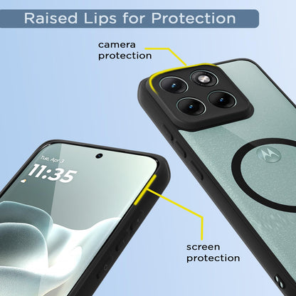 Black mag-safe mobile back cover for Moto Edge 70 Fusion 5G – Pikkme – photo 4