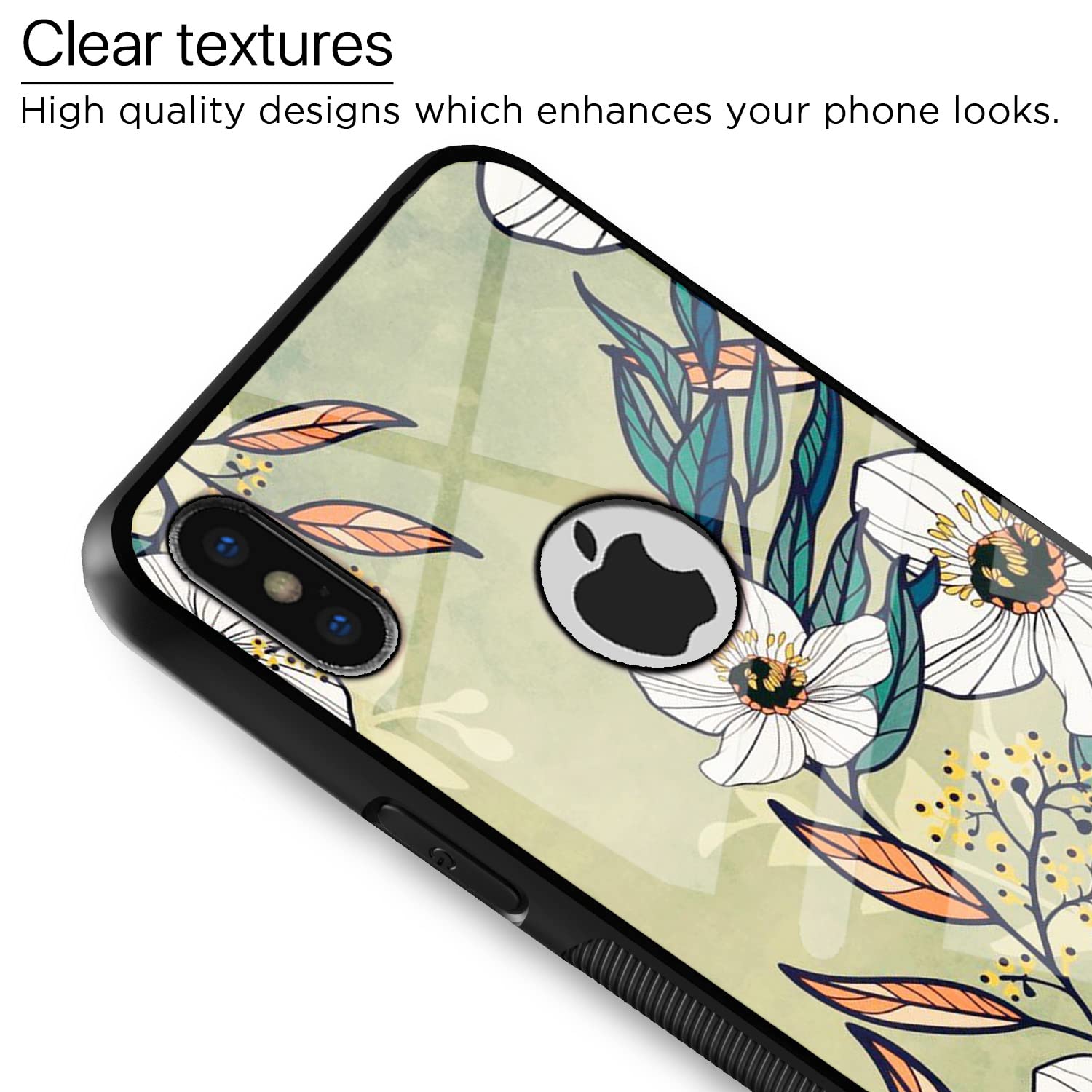iPhone X/XS Flower mobile cover by Pikkme – photo 4