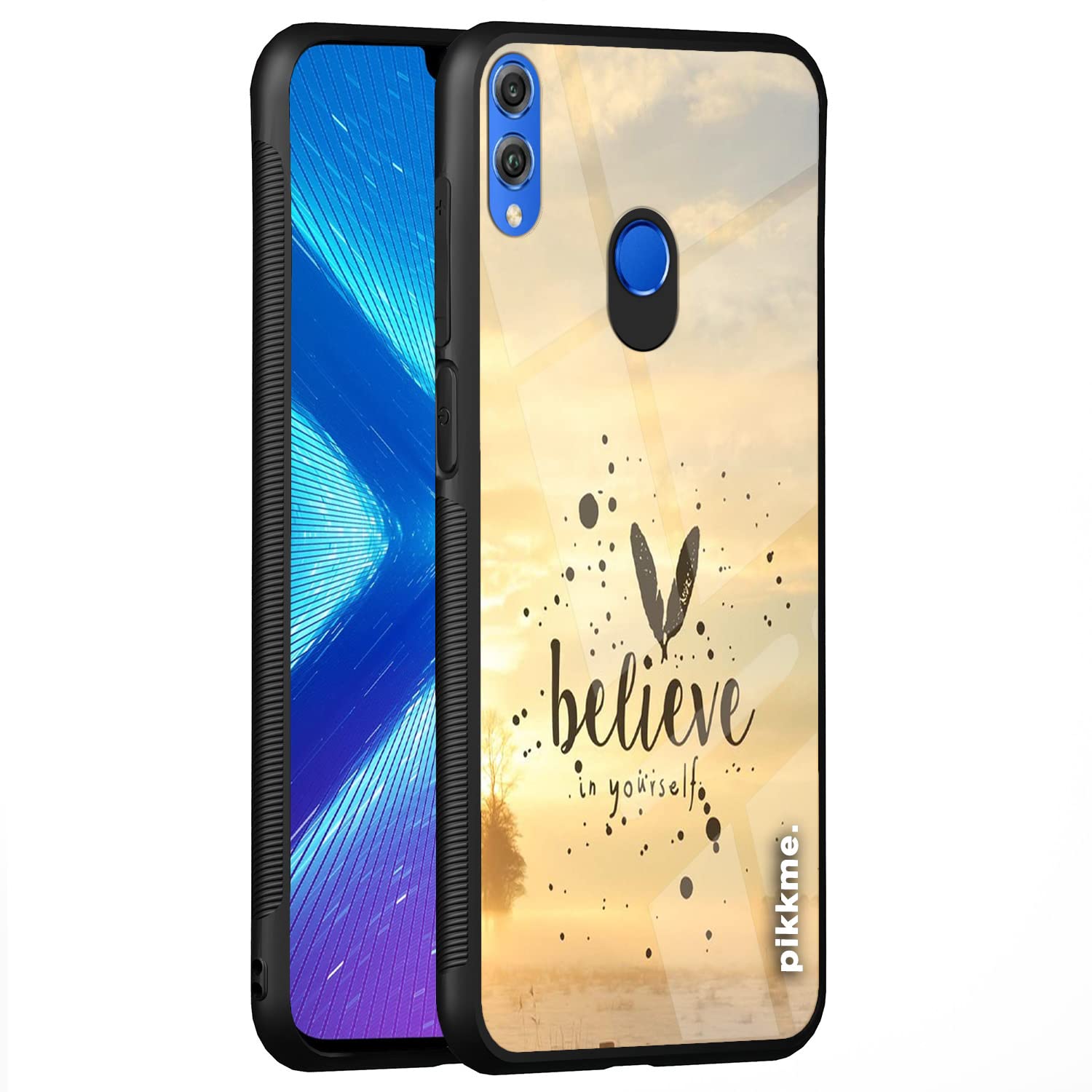 Honor 8X Hybrid mobile back cover by Pikkme
