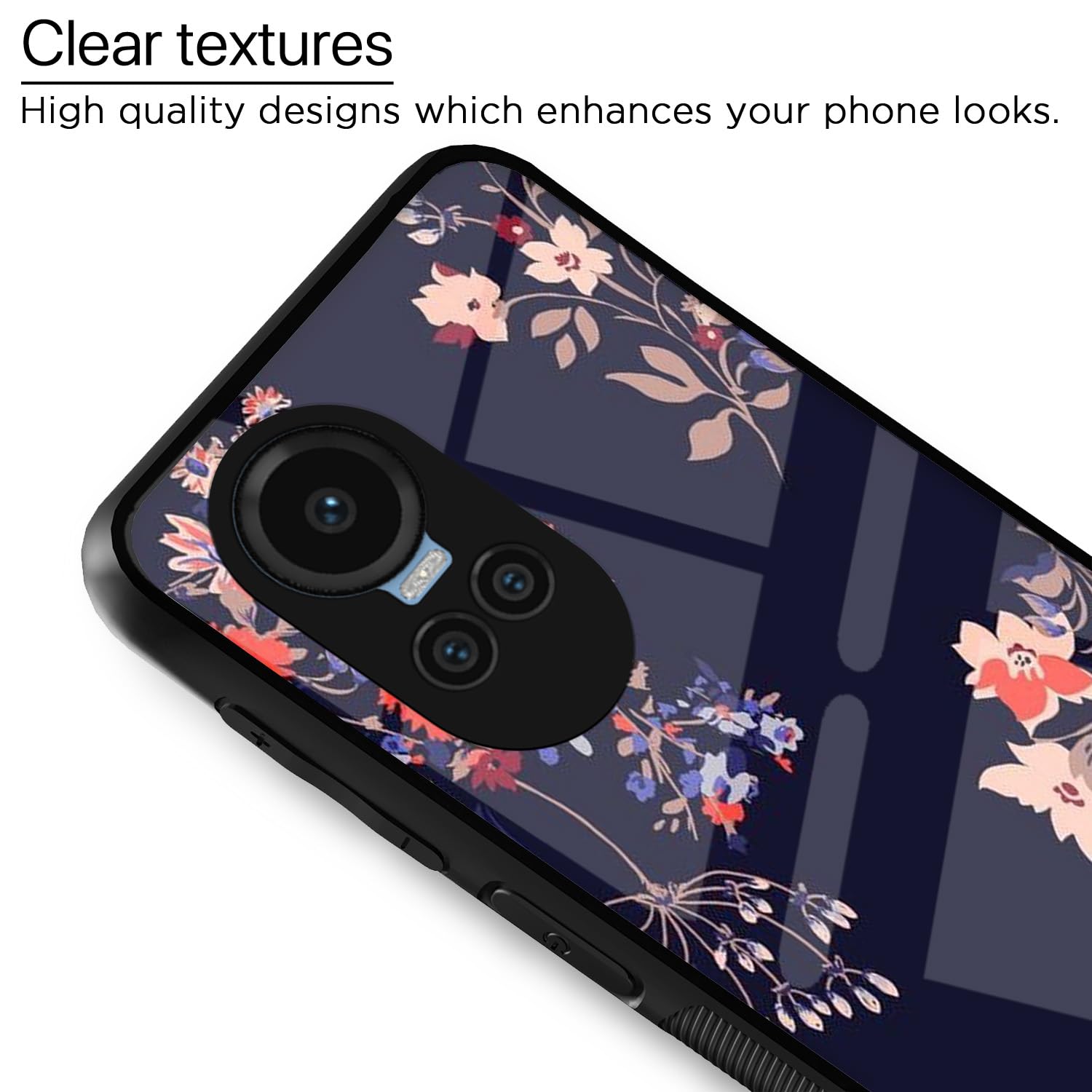 Pikkme Flower back cover for Oppo Reno 10 5G – photo 4