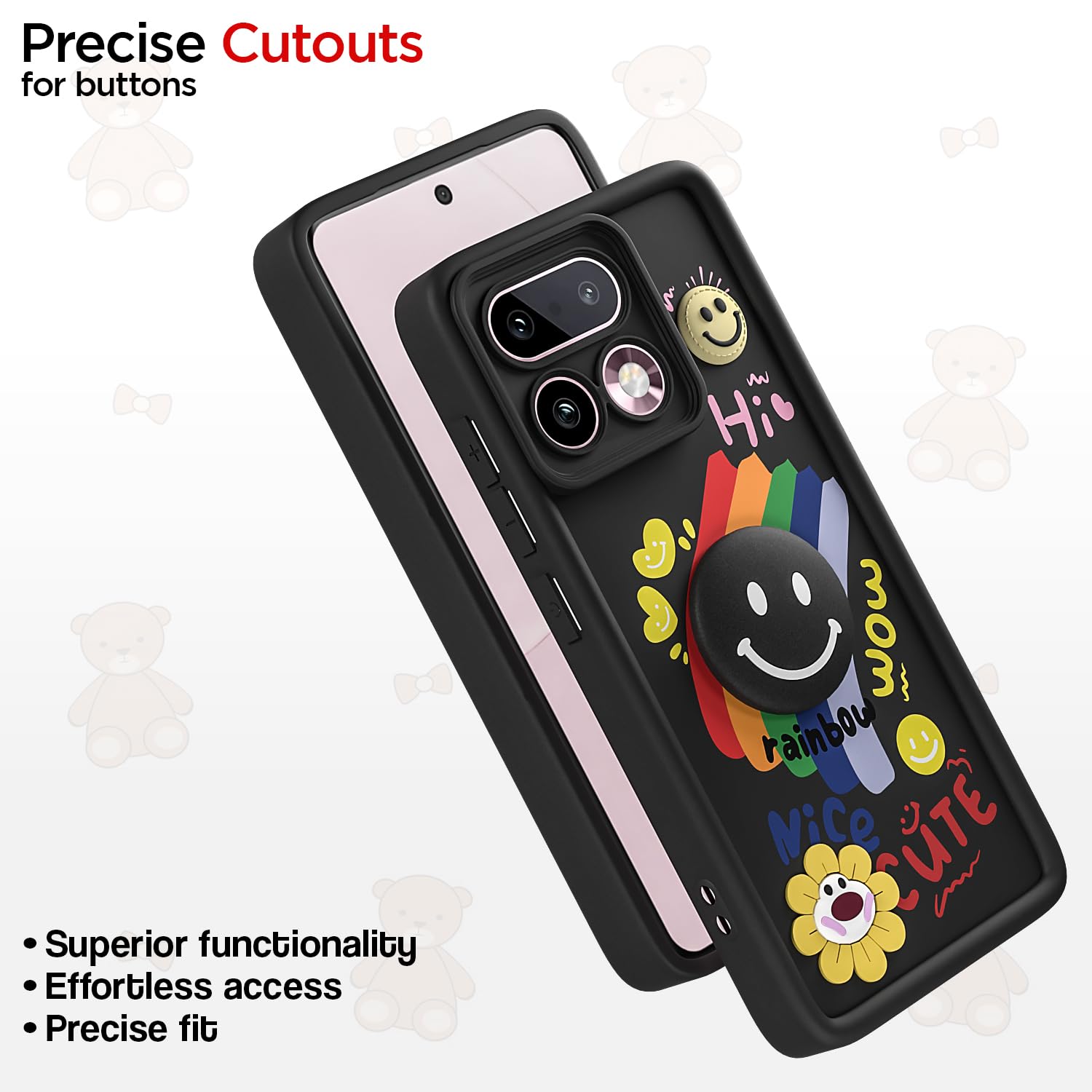 Realme 16 Pro Plus 5G mobile back cover in black by Pikkme – photo 6