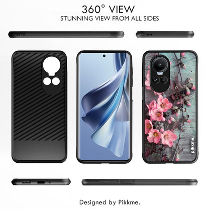 Pikkme Oppo Reno 10 Pro 5G Flower mobile back cover – photo 2