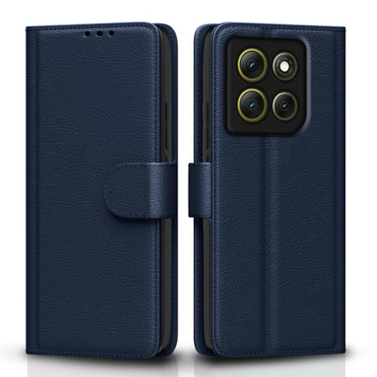 Pikkme Moto G86 Power 5G Wallet blue flip cover