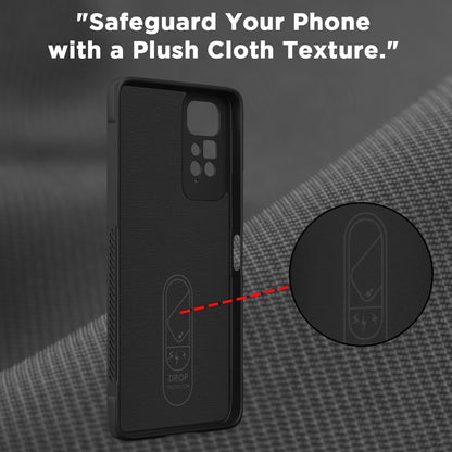 Pikkme Redmi Note 11 4G/Note 11S Liquid Silicone black back cover – photo 5
