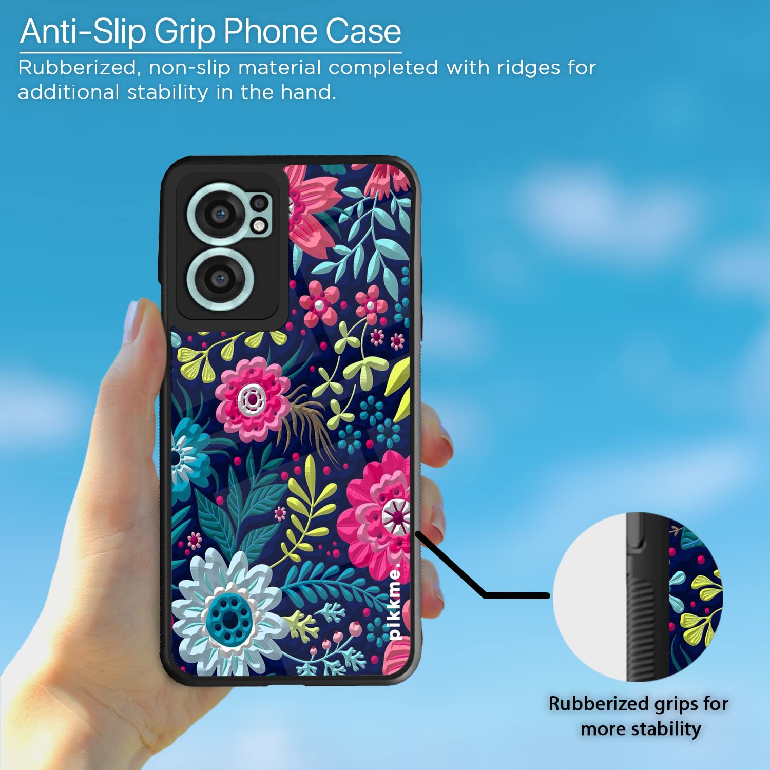 OnePlus Nord CE 2 5G Flower phone cover by Pikkme – photo 5