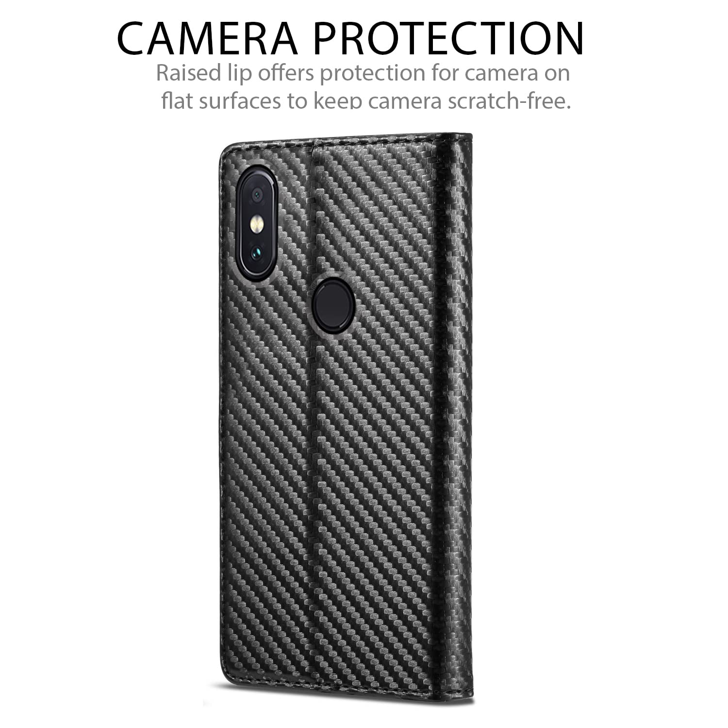 Pikkme black Wallet flip cover for Redmi Note 5 Pro – photo 4