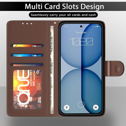 Nothing Phone 4a 5G Wallet flip cover in tan by Pikkme – photo 5