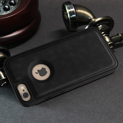 Pikkme iPhone 7/8 Flexible Pu Leather Back Case (Black)