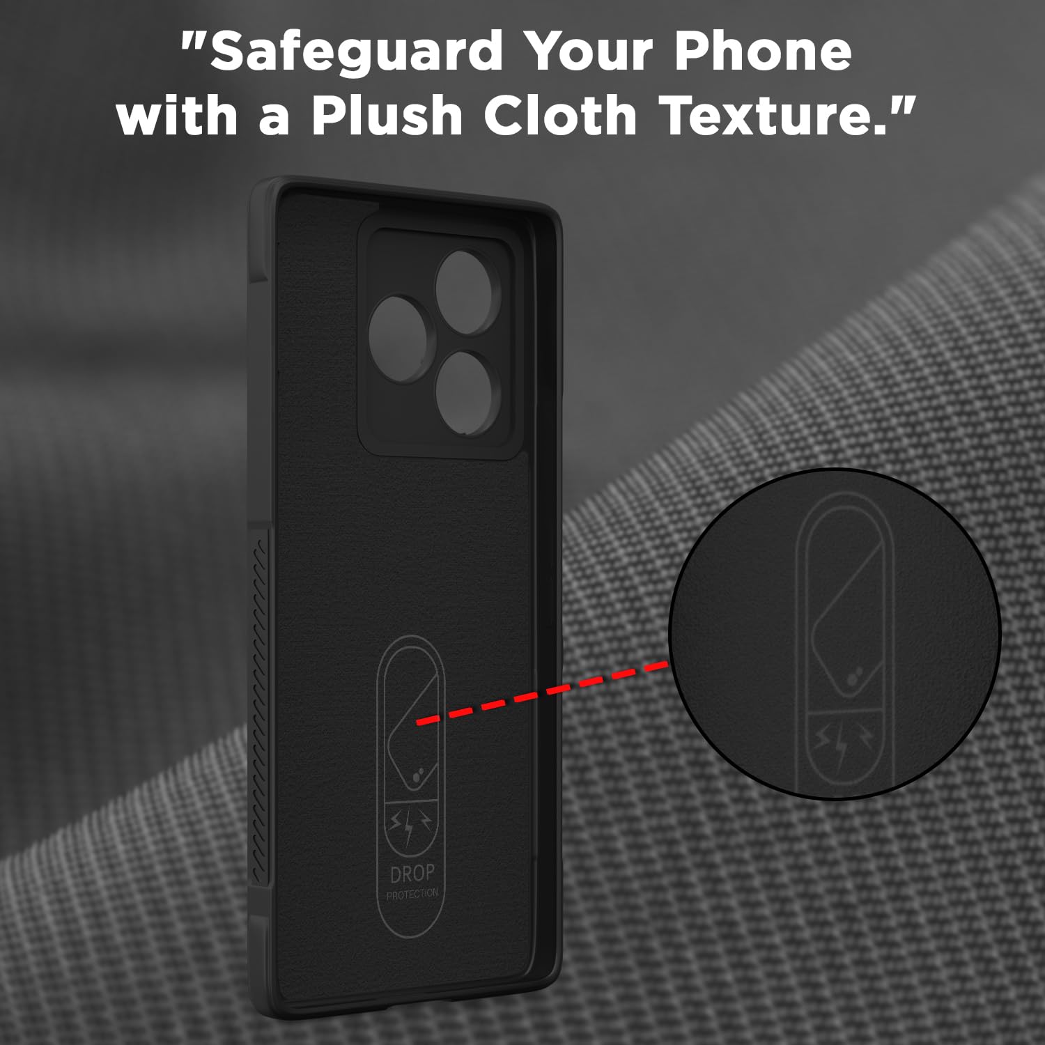 Pikkme black mobile back cover for Realme Narzo N53 – photo 6