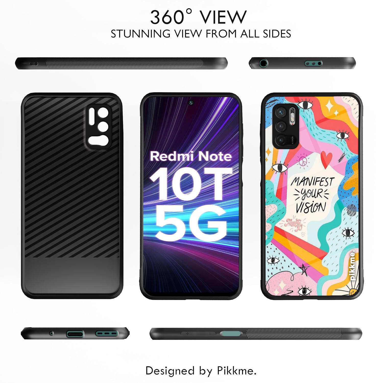 Pikkme Hybrid mobile cover for Redmi Note 10T/Poco M3 Pro 5G – photo 2