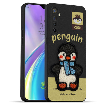 Pikkme Realme XT black mobile back cover