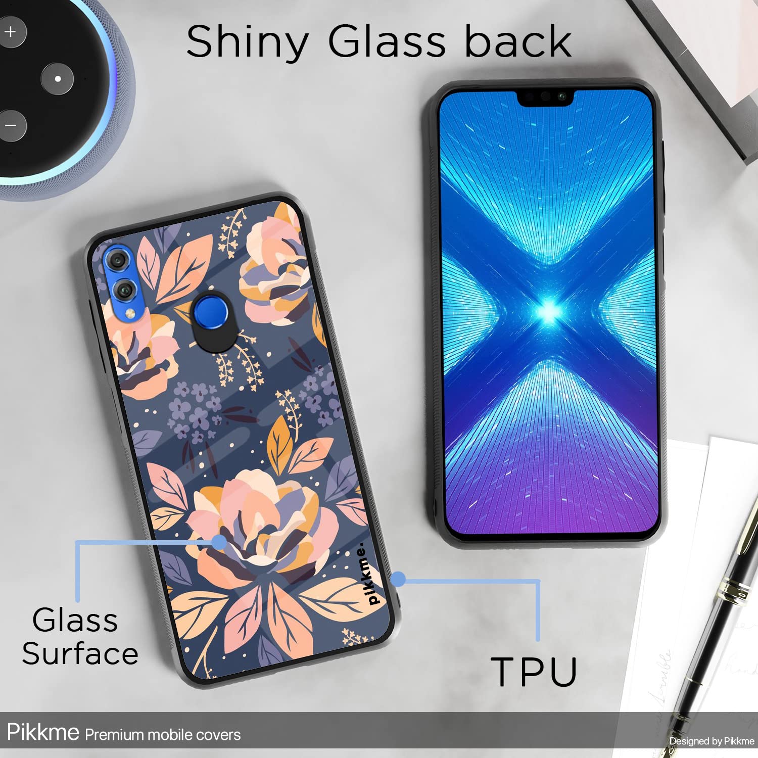 Honor 8X Flower back cover by Pikkme – photo 3