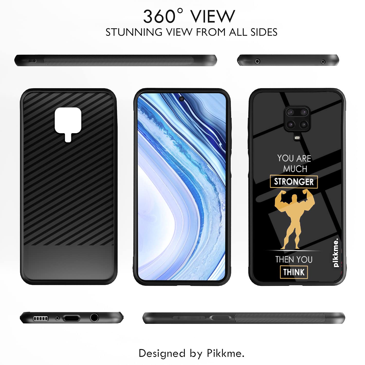 Pikkme Hybrid back cover for Redmi Note 9 Pro/Note 9 Pro Max/Note 10 Lite – photo 2