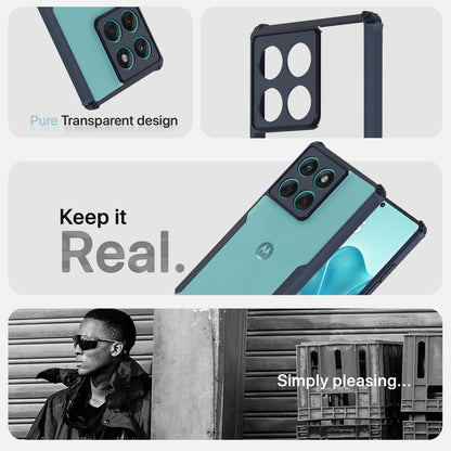 Blue Hybrid mobile back cover for Moto Moto Edge 60/Edge 60 Fusion 5G – Pikkme – photo 4