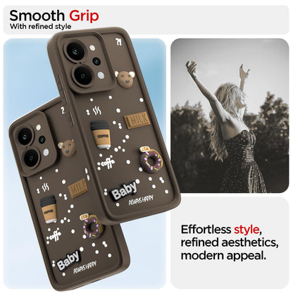 Pikkme brown phone cover for Realme P4 Power 5G/3D – photo 2