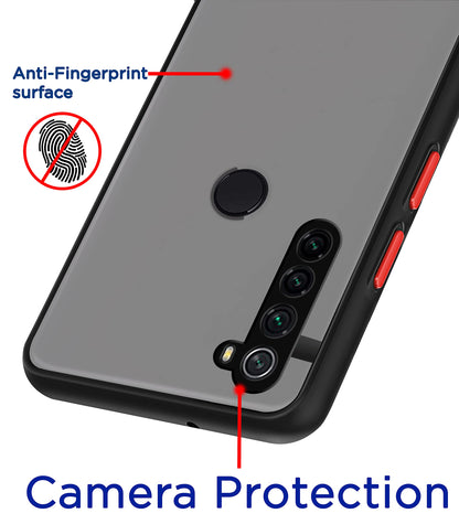 Redmi Note 8 phone cover in black by Pikkme – photo 2