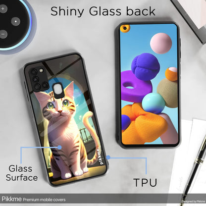 Pikkme Samsung A21s Cat phone cover – photo 3