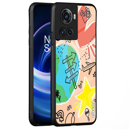 Pikkme OnePlus 10R mobile back cover