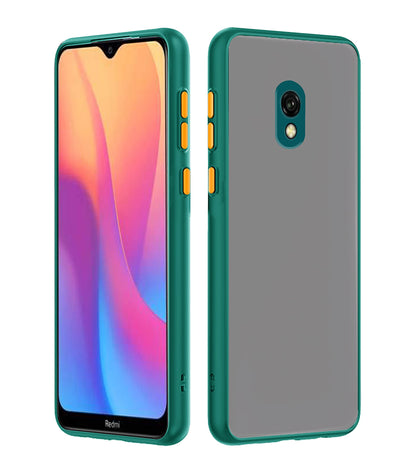 Pikkme green Hybrid mobile back cover for Redmi 8A