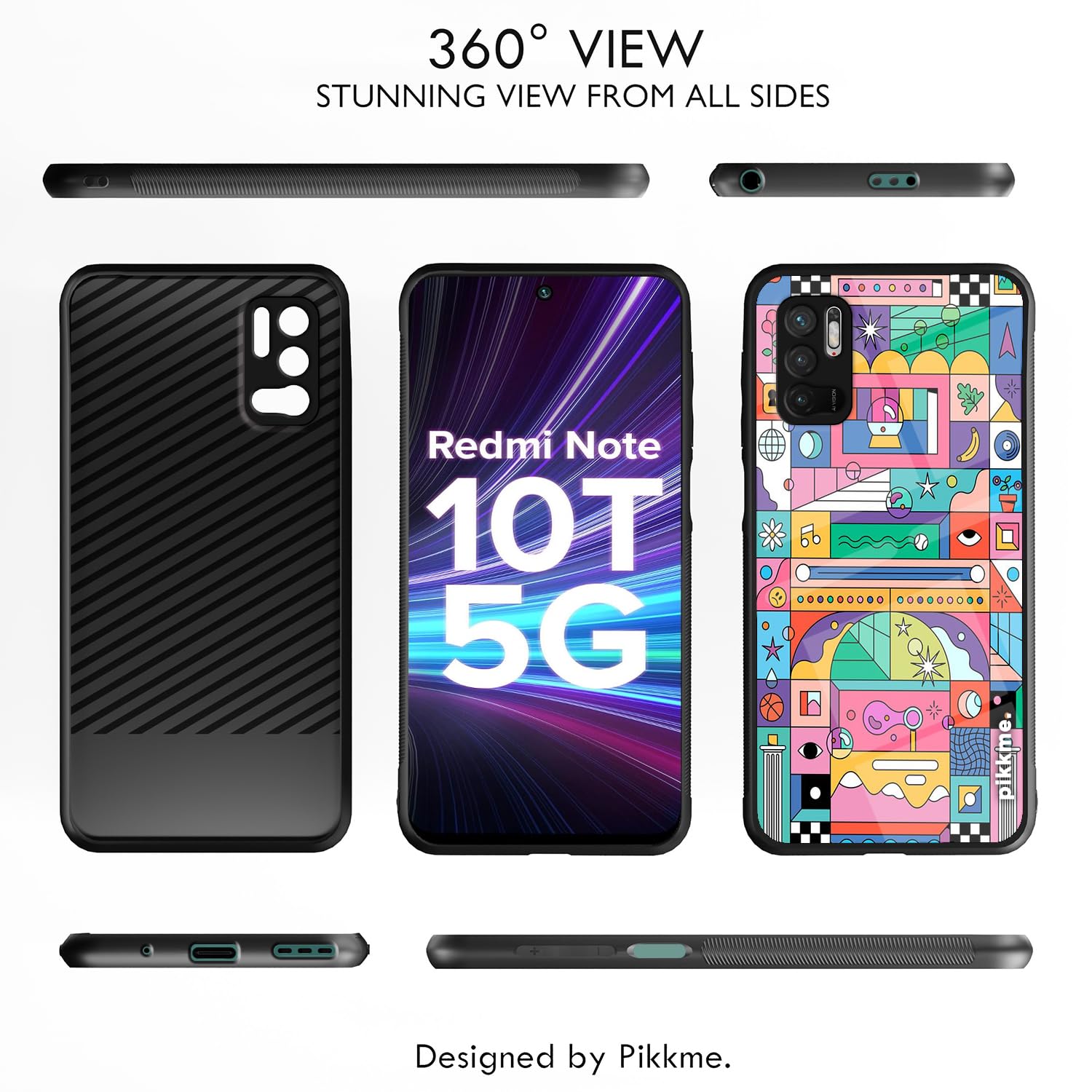 Pikkme Redmi Note 10T/Poco M3 Pro 5G mobile back cover – photo 2