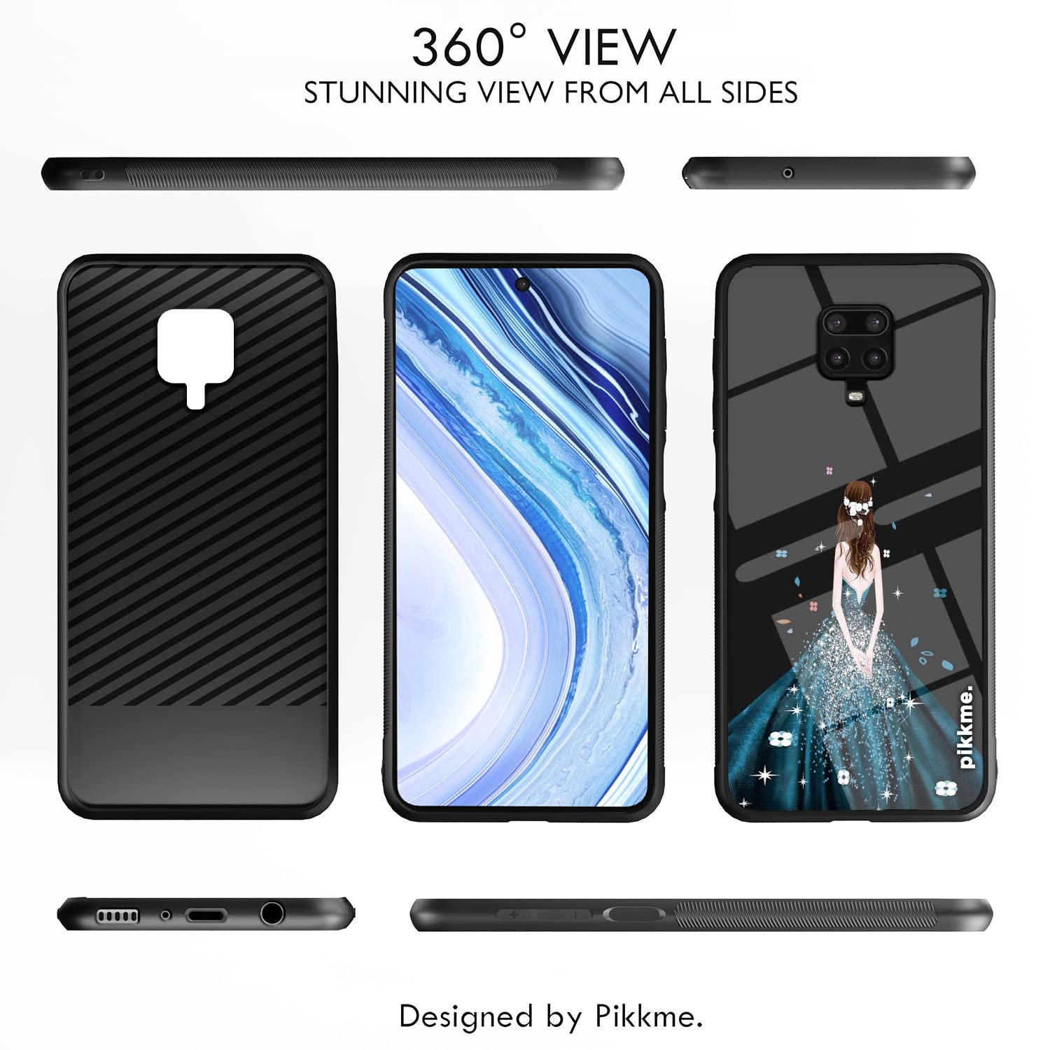 Pikkme Hybrid mobile back cover for Redmi Note 9 Pro/Note 9 Pro Max/Note 10 Lite – photo 2