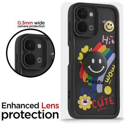 Pikkme Vivo T5x/Y51 Pro/iQOO Z11x 5G Soft Silicone black back cover – photo 5