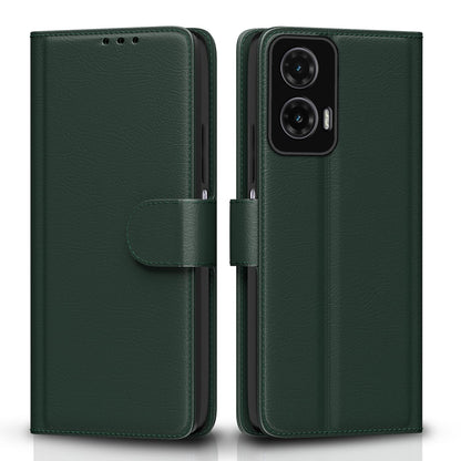 Pikkme green Wallet flip cover for Moto G35 5G