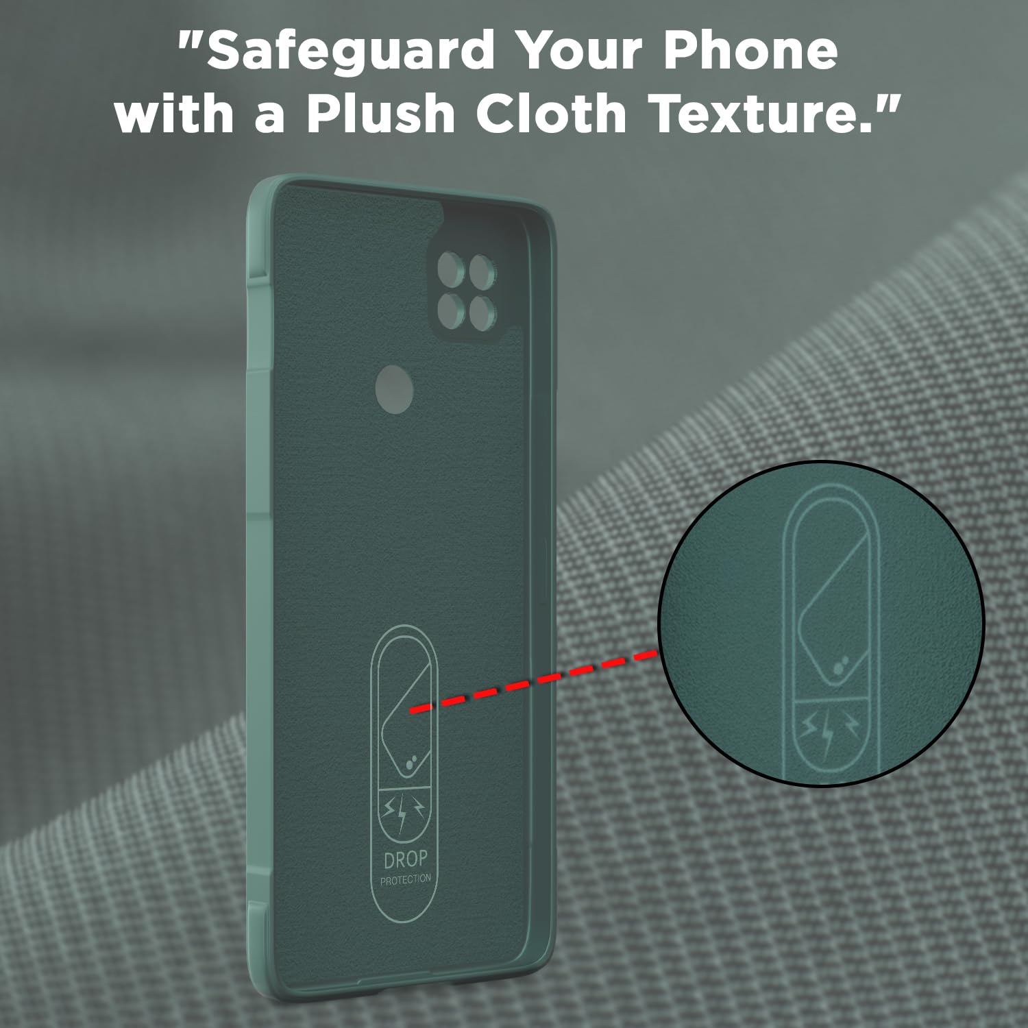 Pikkme green Liquid Silicone mobile cover for Redmi 9/9C/9, Poco C31 – photo 7