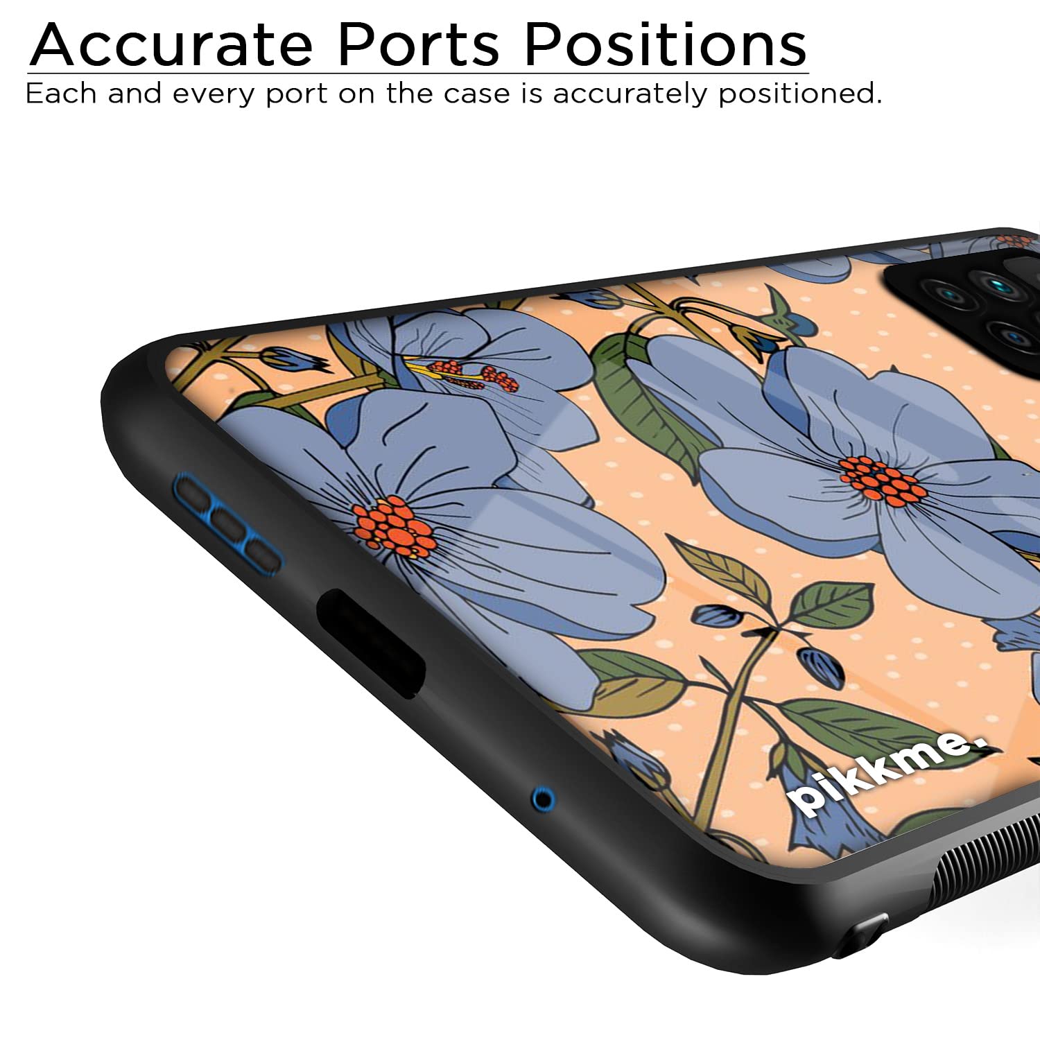 Redmi 10 Prime Flower phone cover by Pikkme – photo 6