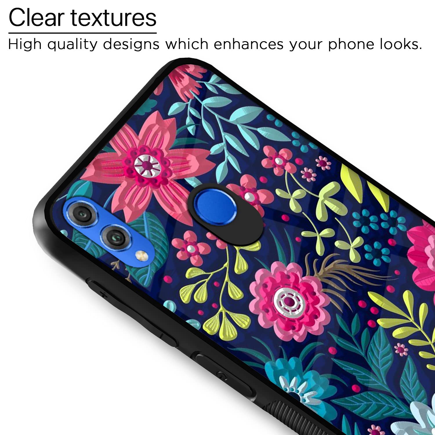 Pikkme Flower mobile back cover for Honor 8X – photo 4